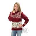Woman's jumper with a deer